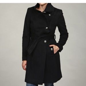 Tahari wool trench